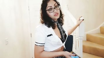 स्कूल लड़की फूहड़ बहन पूरी कक्षा गड़बड़ कर दिया और माता पिता दूर कर रहे हैं, जबकि उसके भाई कमबख्त में ब्लैकमेल हो जाता है भारतीय चुदाई असली तमिल