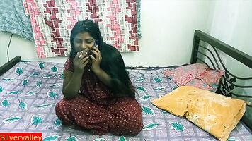 देसी सुंदर लड़की पहली डेटिंग और युवा लड़के के साथ रोमांटिक सेक्स!! स्पष्ट ऑडियो के साथ